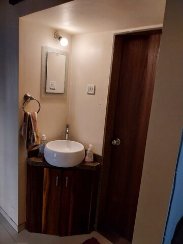 Bathroom in 1 BHK Apartment at Prakruti Pearl, Ghodbunder Road – for Sale