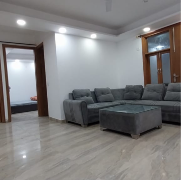Living Room in 1 BHK Builder Floor at Saket – for Rent
