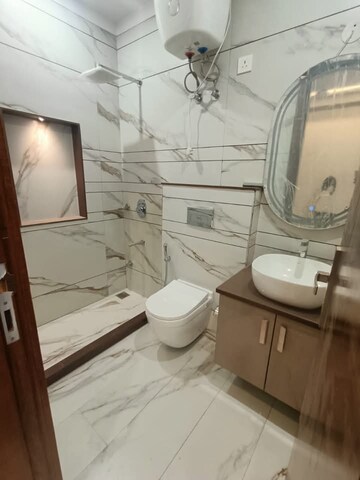 Bathroom in 2 BHK Builder Floor at Saket – for Rent