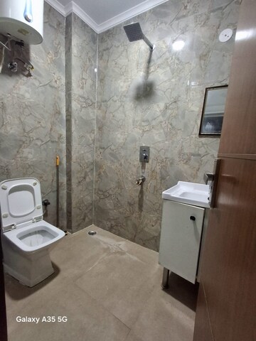 Bathroom in 3 BHK Builder Floor at Saket – for Rent