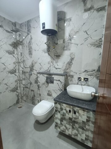 Bathroom in 3 BHK Builder Floor at Saket – for Rent