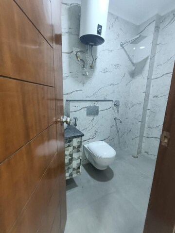 Bathroom in 3 BHK Builder Floor at Saket – for Rent