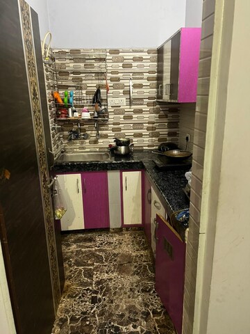 Kitchen in 1 BHK Builder Floor at Sahar Plaza Indira Nagar, Indira Nagar – for Rent