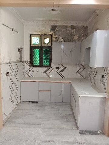Kitchen in 3 BHK Builder Floor at Green Fields Colony – for Sale