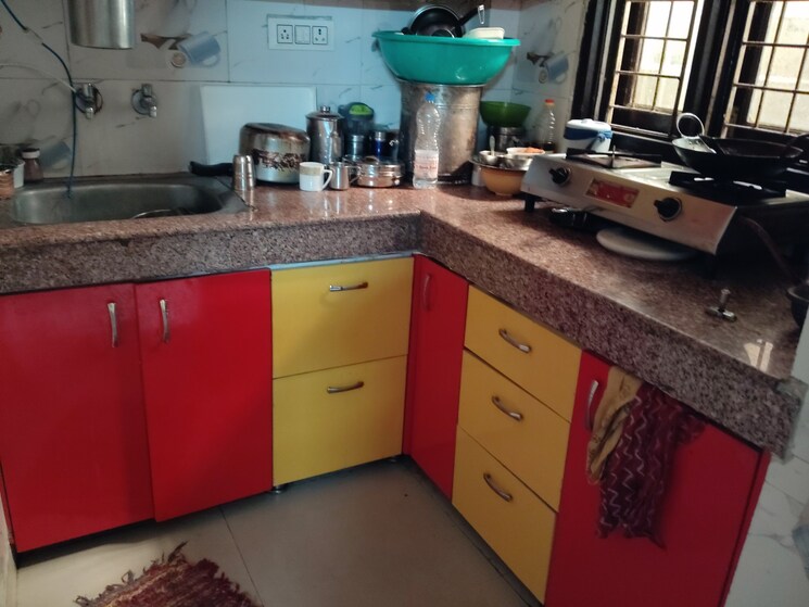 Kitchen, gamma ii greater noida 2 Bedroom 600 Sq.Ft. Independent House In Gamma Ii Greater Noida Greater Noida 8786659