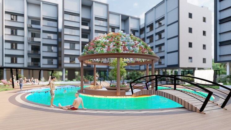 Exterior View, oakstone-sn-celeste 2 Bedroom 1067 Sq.Ft. Apartment In Hosa Road Junction Bangalore 8786678