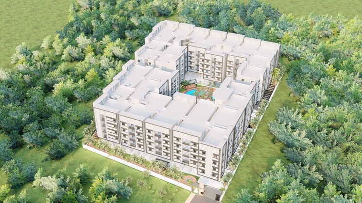 Exterior View, oakstone-sn-celeste 2 Bedroom 1067 Sq.Ft. Apartment In Hosa Road Junction Bangalore 8786678