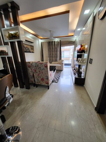 Living Room in 3 BHK Apartment at Boutique Residential Apartments C-131, Greater Kailash I – for Rent