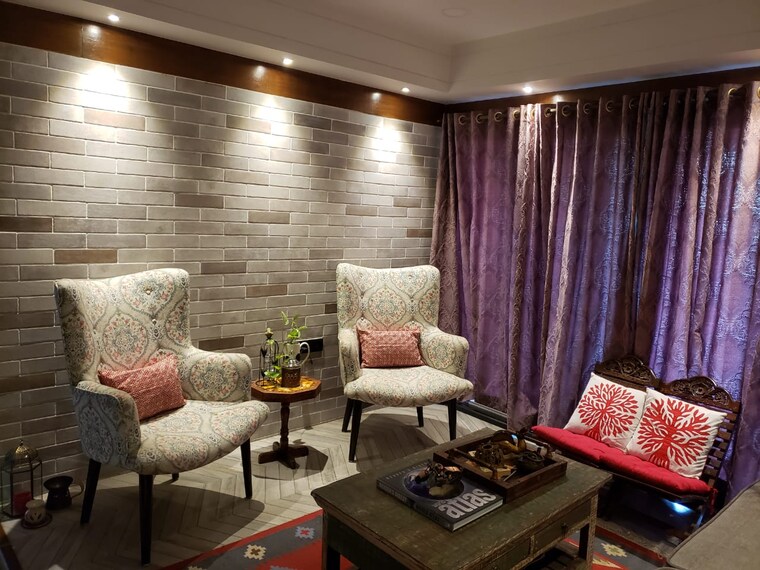 Living Room, rustomjee-azziano-wing-d 3 Bedroom 1050 Sq.Ft. Apartment In Thane West Thane 8786744