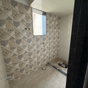 Bathroom in 2 BHK Apartment at Shree Mahaganpati Tower, Titwala – for Sale