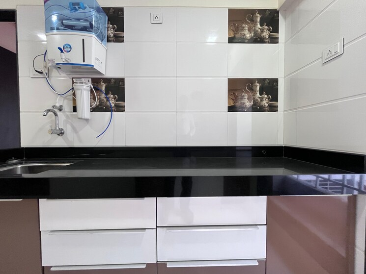 Kitchen, opal-aqua 1 Bedroom 468 Sq.Ft. Apartment In Vasai West Palghar 8786766