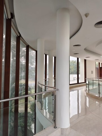 Staircase in 5 BHK Villa at Risland Sky Mansion, Chattarpur – for Rent