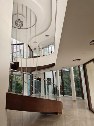 Staircase in 5 BHK Villa at Risland Sky Mansion, Chattarpur – for Rent
