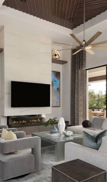 Living Room in 1 BHK Builder Floor at Rattan Apartment, Khanpur – for Rent