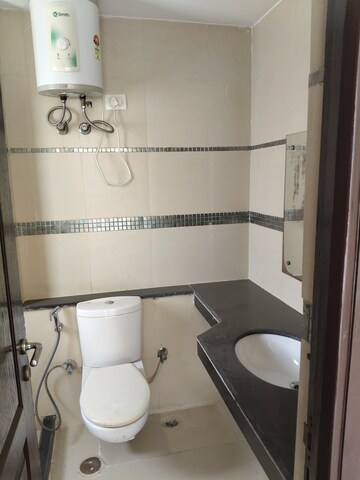 Bathroom in 3 BHK Apartment at Unitech Uniworld Gardens 2, Sector 47 – for Rent