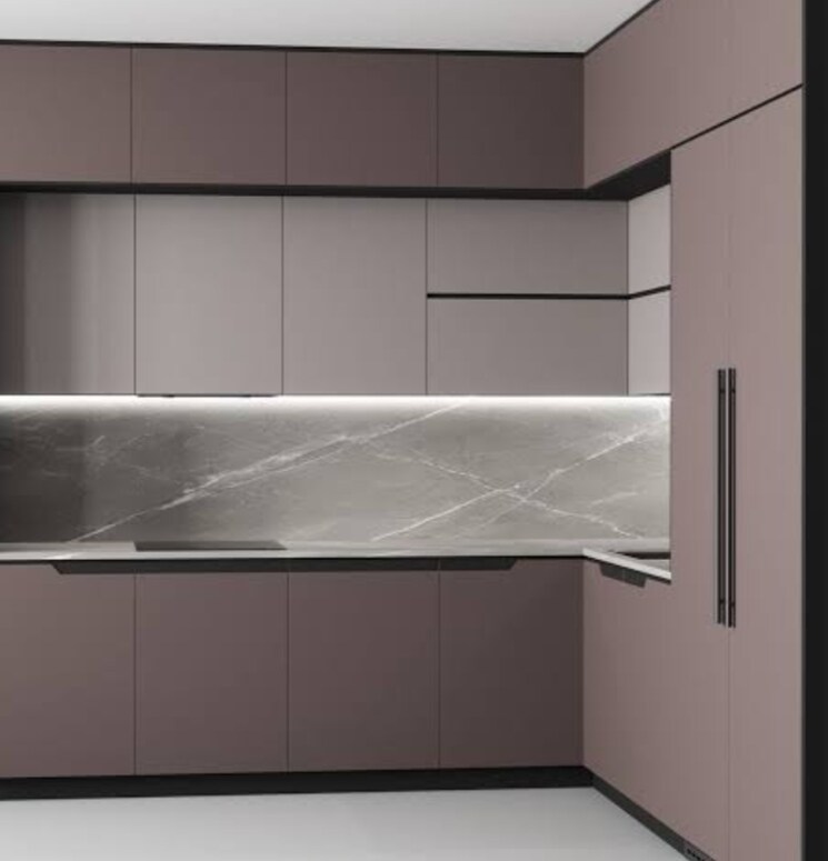 Kitchen, rattan-apartment 1 Bedroom 550 Sq.Ft. Builder Floor In Khanpur Delhi 8786805