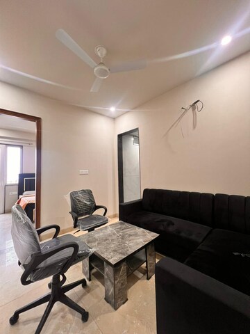 Living Room in 1 BHK Builder Floor at Sector 17a – for Rent
