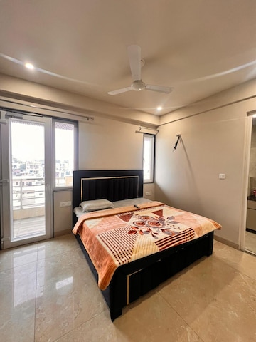 Bedroom in 1 BHK Builder Floor at Sector 17a – for Rent