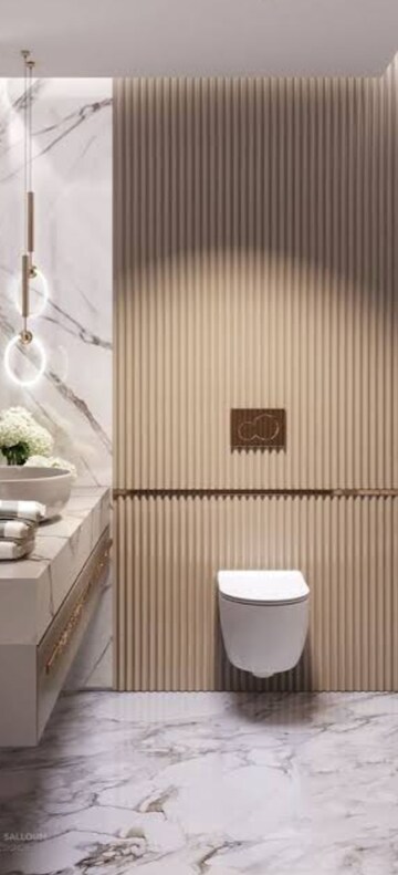 Bathroom in 2 BHK Builder Floor at Khanpur – for Rent
