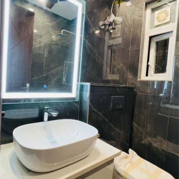 Bathroom in 3 BHK Builder Floor at Anant Raj The Estate Residences, Sector 63a – for Sale