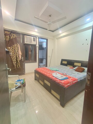 Bedroom in 2 BHK Builder Floor at Freedom Fighters Enclave – for Rent