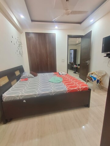Bedroom in 2 BHK Builder Floor at Freedom Fighters Enclave – for Rent