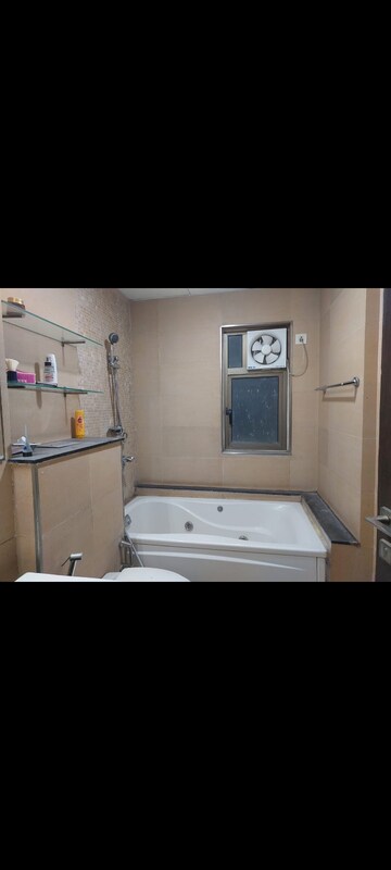 Bathroom in 3 BHK Apartment at Dhoot Time Residency, Sector 63 – for Rent