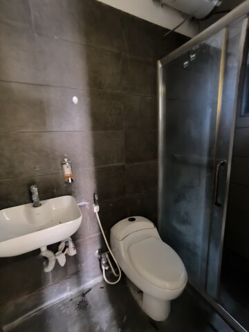 Bathroom in 3 BHK Apartment at Rachana My World, Baner – for Rent