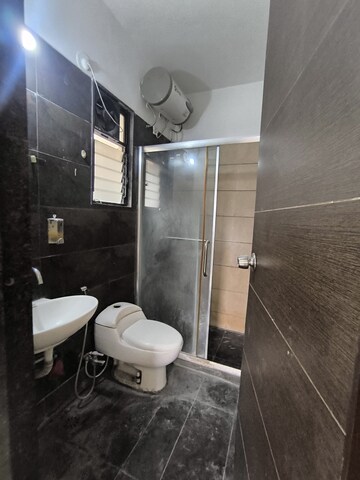 Bathroom in 3 BHK Apartment at Rachana My World, Baner – for Rent
