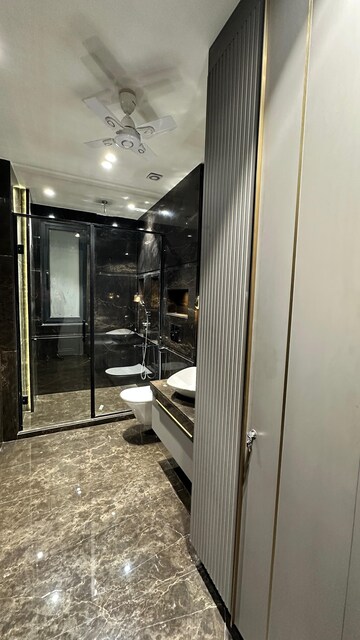 Bathroom in 4 BHK Builder Floor at Ansal Sushant Lok I, Sector 43 – for Sale