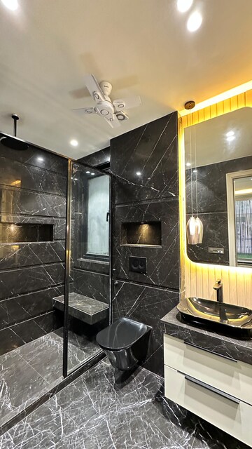 Attached Bathroom in 4 BHK Builder Floor at Ansal Sushant Lok I, Sector 43 – for Sale