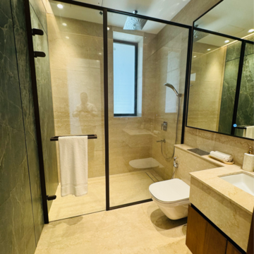 Bathroom in 4 BHK Builder Floor at Central Park 3 The Room, Sohna Sector 33 – for Sale