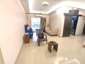 Living Room in 3 BHK Apartment at Metro The Palms, Nerul – for Sale