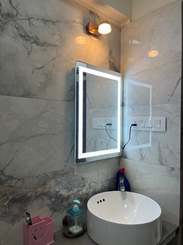 Bathroom in 1 BHK Apartment at Mesacon Nest, Andheri West – for Rent