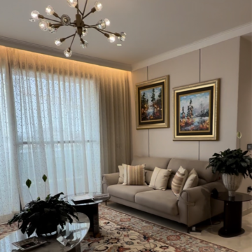 Living Room in 4 BHK Builder Floor at Central Park The Orchard, Sohna Sector 33 – for Sale