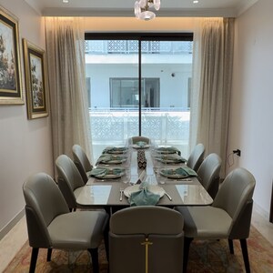 Living Room in 4 BHK Builder Floor at Central Park The Orchard, Sohna Sector 33 – for Sale