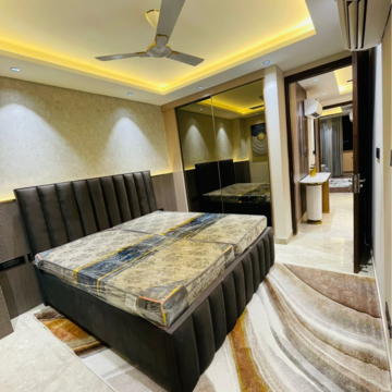 Bedroom in 3 BHK Builder Floor at Anant Raj The Estate Residences, Sector 63a – for Sale