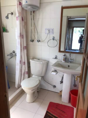 Bathroom in 2.5 BHK Apartment at Mashobra – for Sale