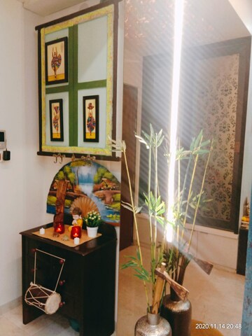 Balcony in 2 BHK Apartment at Harmony Signature Towers, Owale – for Rent