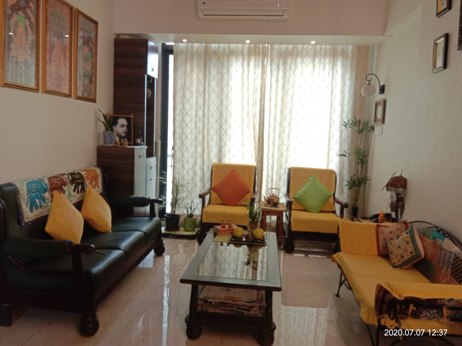 1 BHK + Pooja Room Apartment For Rent in Puranik City