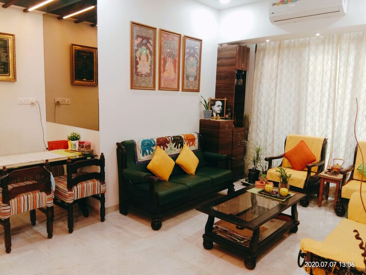 Living Room, puranik-city 1 Bedroom 447 Sq.Ft. Apartment In Kasarvadavali Thane 8787351