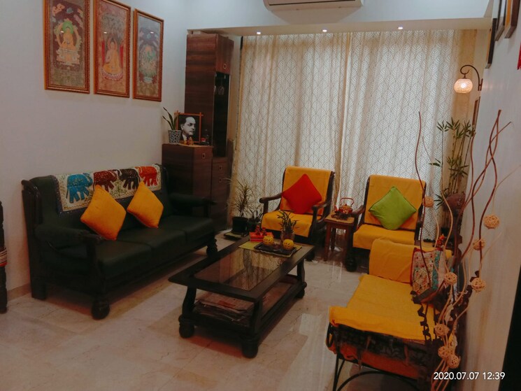 Living Room, puranik-city 1 Bedroom 447 Sq.Ft. Apartment In Kasarvadavali Thane 8787351