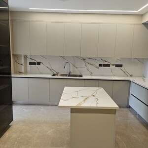 Kitchen in 3.5 BHK Builder Floor at New Rajinder Nagar – for Sale