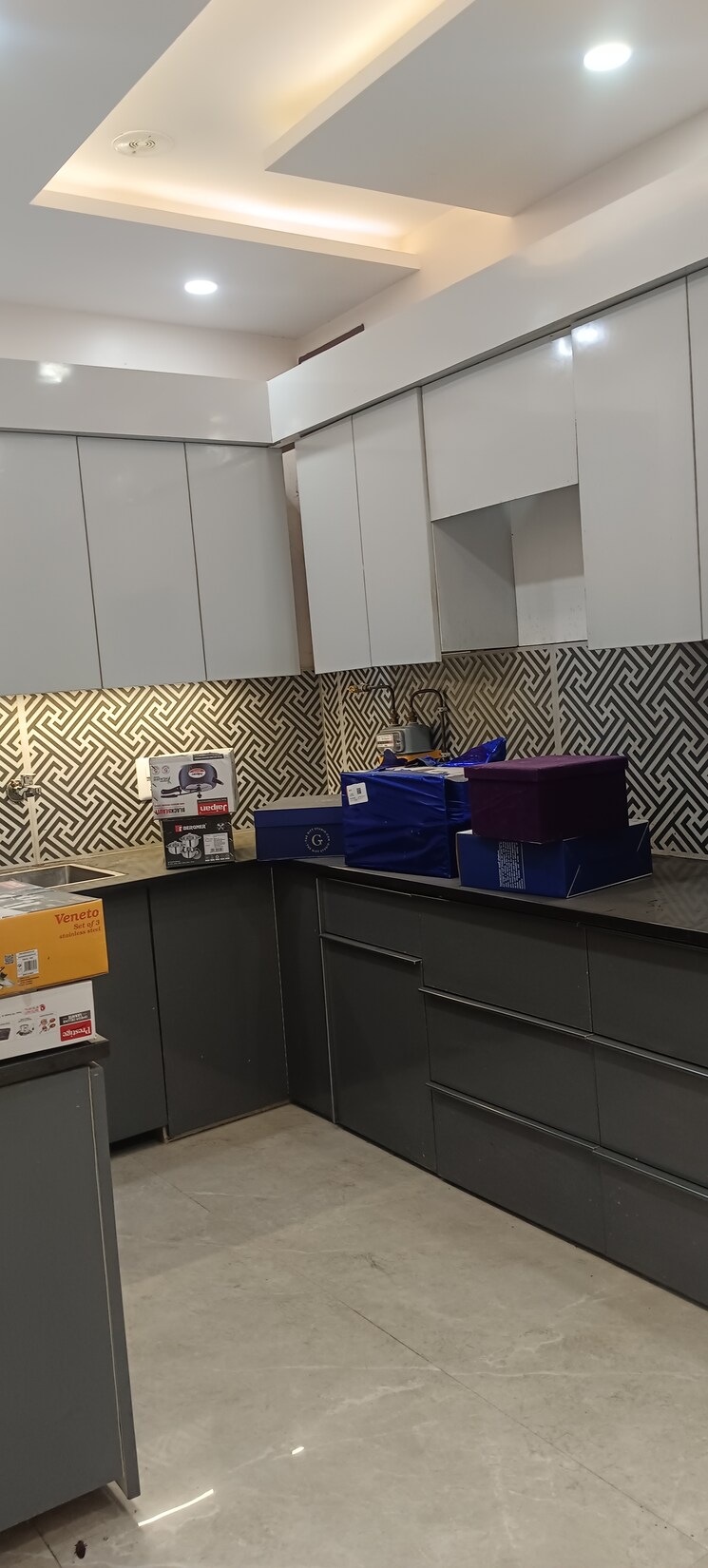 Kitchen, ashok nagar 2 Bedroom 900 Sq.Ft. Builder Floor In Ashok Nagar Delhi 8787367