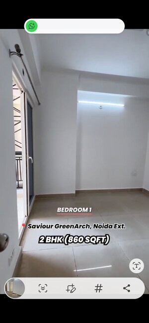 Building Lobby in 2 BHK Apartment at Saviour Green Arch, Tech Zone 4 Greater Noida – for Sale