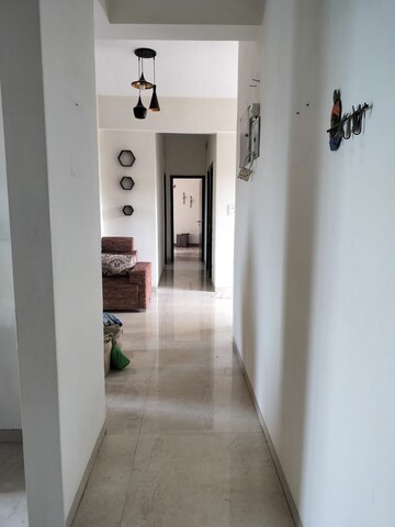 Building Lobby in 3 BHK Apartment at Harmony Sky Suites, Ghodbunder Road – for Rent