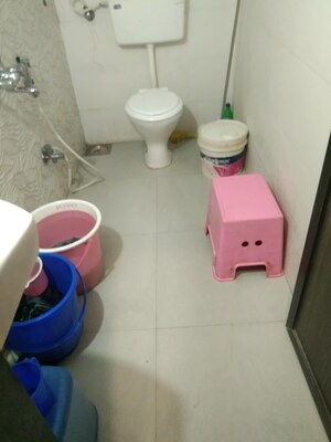 Bathroom in 3 BHK Apartment at Sai Shringar Apartment, Vasai West – for Sale