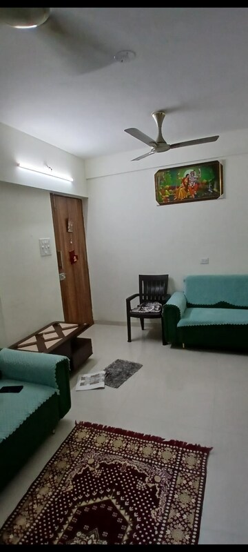 Living Room in 1 BHK Apartment at GD Shubh Aangan, Bhandup East – for Rent