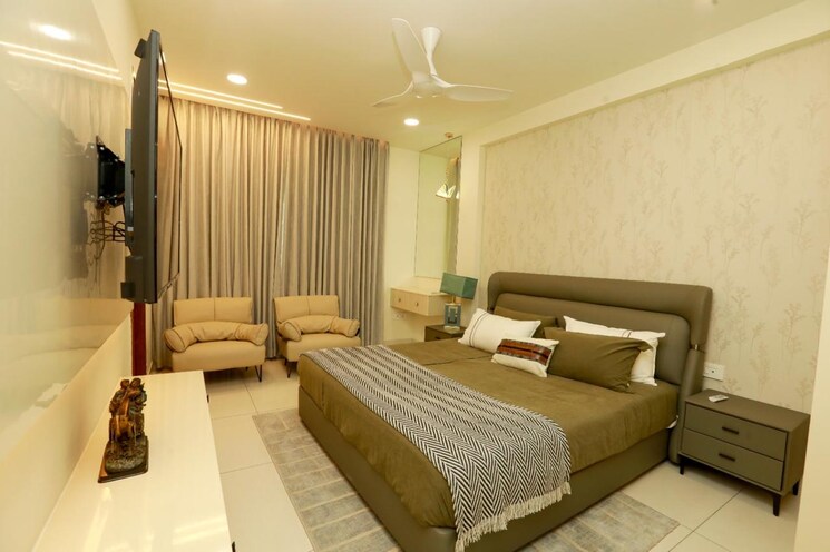 Bedroom, trendset-jayabheri-elevate 4 Bedroom 3420 Sq.Ft. Apartment In Madhapur Hyderabad 8787424
