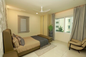 Bedroom in 4 BHK Apartment at Trendset Jayabheri Elevate, Madhapur – for Rent